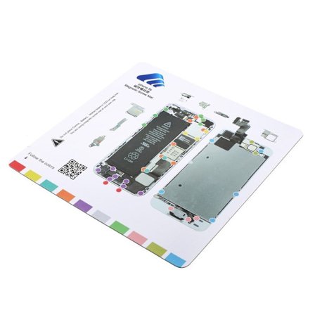 Magnetisk skruvmatta för iPhone 5s