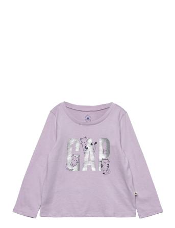 V-Fa Bf Logo T Purple GAP