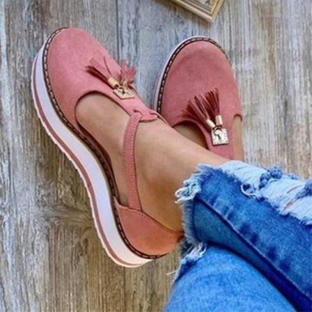 Damsandaler, Mode tofs Casual för kvinnor pink 1 38