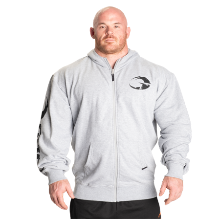 Hoodies GASP Original Classic Hoodie Lysgrå - Bodyman.dk