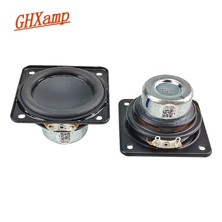 För 2 tum 51mm Neodymium Högtalare 4Ohm 10W Full Range Bass Högtalare Gummi Kant 20 Core Talspole för Ljudenheter