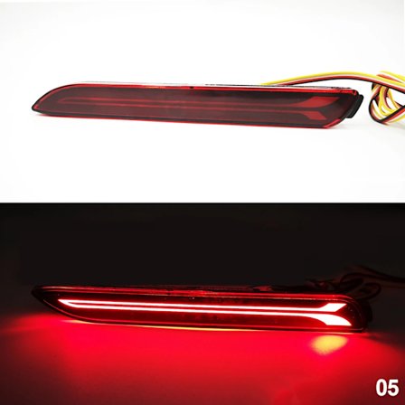 Bil LED Bakre Stötfångare Reflektor Bromsljus För Toyota RAV4 Harrier Sienna EZ Alphard Aygo Mark X Lexus IS-F GX470 RX300 5630 NX RC~05734