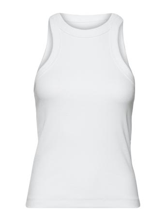 Boni T-shirts & Tops Sleeveless Valkoinen Mango