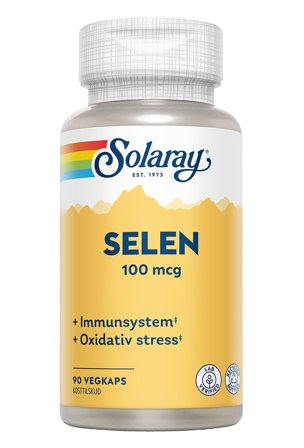 Solaray Selen 90 tabl., Helse & Madvarer, Mineraler, Selen