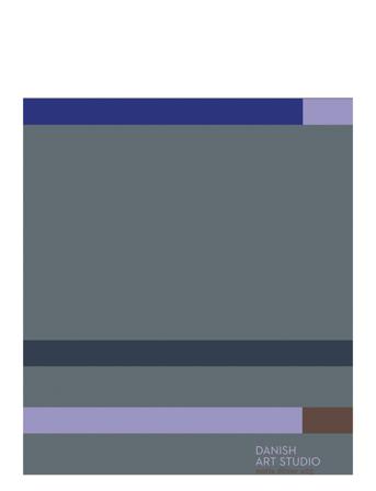 Danish Art Studio #3 Home Decoration Posters & Frames Posters Graphical Patterns Multi/mønstret Mette Ditmer