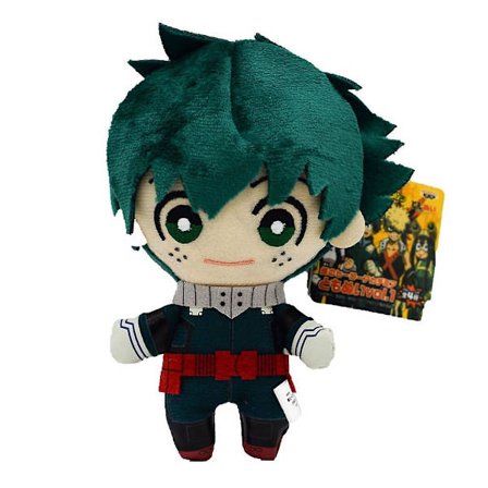 My Hero Academia Midoriya Izuku Anime Plysjleke 15cm