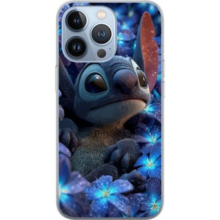 Kompatibel Mobilcover til Apple Apple iPhone 13 Pro Stitch Blandt Blå Blomster