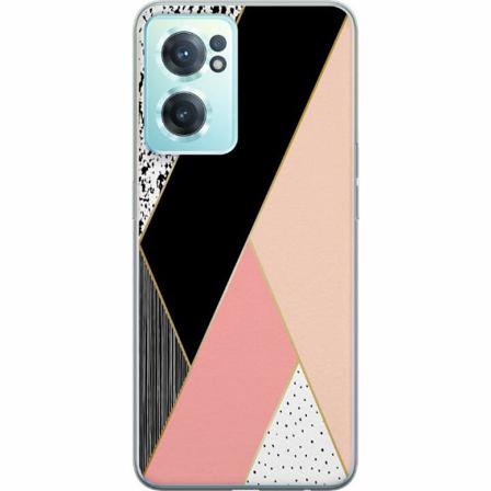 Oneplus Nord Ce 2 5g Genomskinligt Skal Mönster