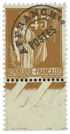 Frankrig - YT 71 - Forudannulleret - Postfrisk
