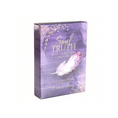 Soul Truth Oracle Kortstokk Helt Engelske Kort For Voksne Halloweenfest Venner Gave Spådom Brettspill Spillekort