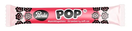 Panda Fyldt Lakridsstang Jordbærsmag Pink 22 g, Helse & Madvarer, Snacks, Lakrids & Vingummi