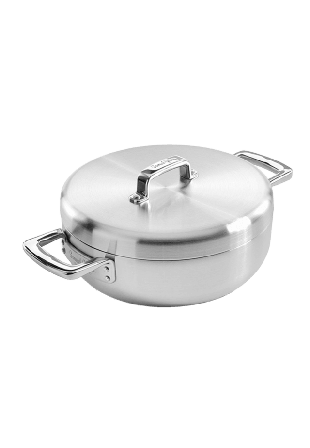 Samuel Groves Serveringspanna med lock URBAN Classic Stainless Steel 26 cm Kastruller & grytor Silver 26CM