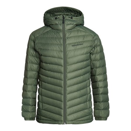 Peak Performance Men's Frost Down Hood Jacket Men middle-layer down jackets Green M