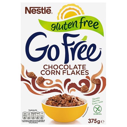 Nestle Glutenfri Choco Corn Flakes 375 g, Helse & Madvarer, Gryn, Flager & Drys, Drys
