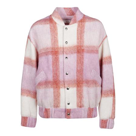 Iro, Lahiana checked jacket Roze, Dames, Maat:XS