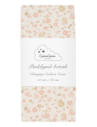 Cam Cam Copenhagen Changing Cushion Cover - Ocs101 - Pink - ONE SIZE