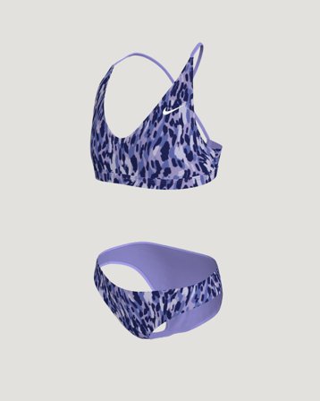 Nike Nike Wild Lace Up Bikini Set Lila Badkläder/Badrockar Tjej - Kids Brand Store
