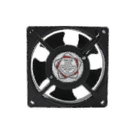 Nye Modeller Højtemperatur Aksialventilator Til Pejseindsats - Metalblade Støjsvag Universal (120 X 120 X 38mm)