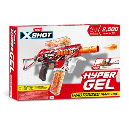 X-Shot Hyper Gel Motorized Trace Fire Blaster