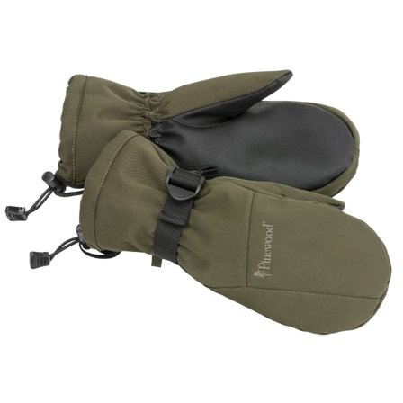 Pinewood Padded Mitten Gloves Unisex hiking gloves Green M-L