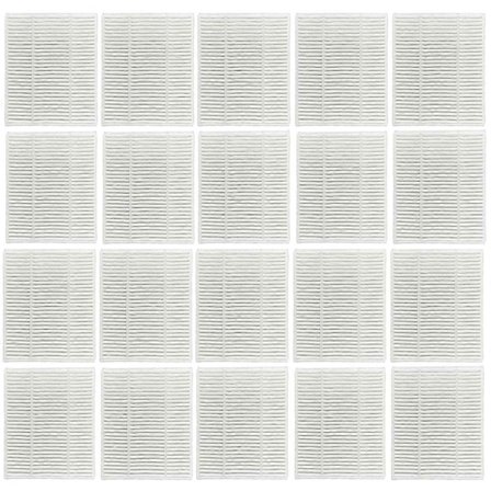 20-pack HEPA-filter för iRobot Roomba Combo Essential och mopprobotdammsugare Y0140, Y0110, Y0112, Q01