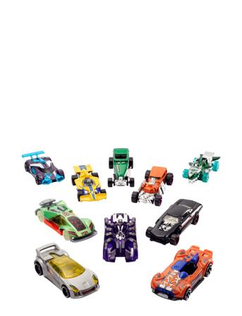Hw Rewards Car 10Pk Toys Toy Cars & Vehicles Toy Cars Multi/mönstrad Hot Wheels