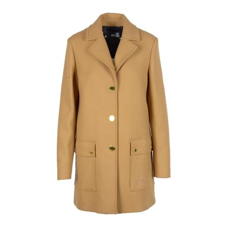 Love Moschino, Coat Brązowy, Kobieta, Rozmiar: M