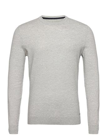 Cosy Crew Neck Sweater Grey Tom Tailor