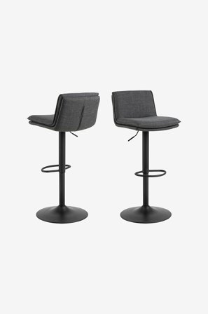 NORDFORM - Flynn barstol 2-pak - Grå - Barstole & -taburetter - Fra Homeroom