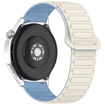 Huawei Watch GT 5 Pro 42mm etc. Klockband 18mm - Vit