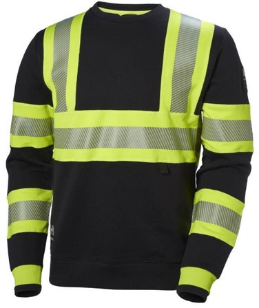 Helly Hansen Workwear ICU 79272-369 Huomiocollegepaita huomioväri, musta/keltainen Hi-Vis-keltainen, Vaatteet