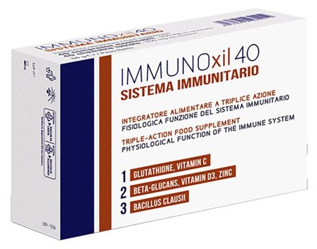 Immunoxil 40 Sistema Immunitario 40 Compresse Masticabili