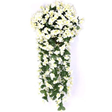 Keinotekoiset riippuvaiset kukat ja kasvit