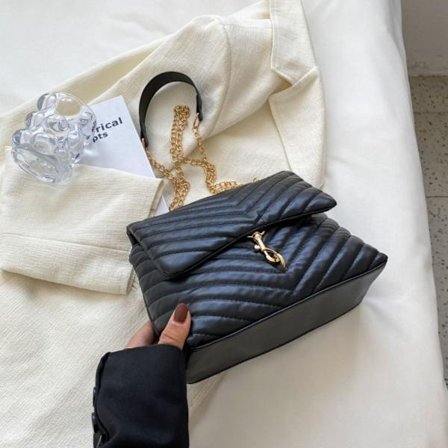 Kæde Tasker Underarm Taske SORT