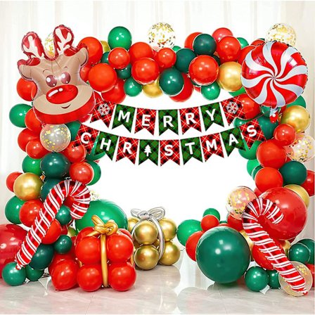 Julgransballonggirlangbåge-kit
