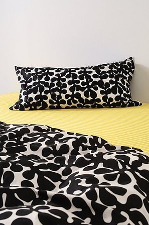 Jotex - Tyynynpäällinen 50x90 Cm Orgaaninen Valkoinen/musta Valkoinen/musta - KNOTA - Osta Tyynyliinat Jotex