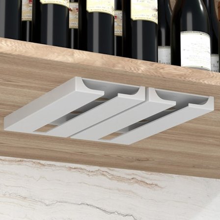 Ophæng til vinglas 2-pak Hvid