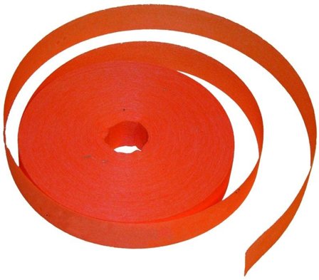 Grey Oak Snitselband Non-Woven 65 m Orange