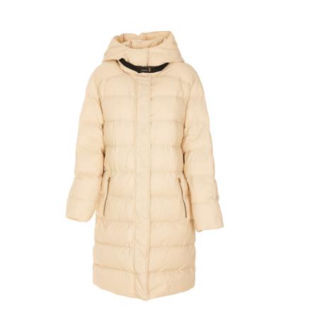 Pinko, Winter Jacket Beige, Dames, Maat:S