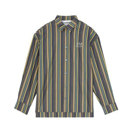 Études Casual Shirts Grøn, Herre Skjorter