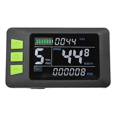 P3C LCD-skärm Dashboard 24V 36V 48V 60V för Elektrisk Scooter (6PIN)