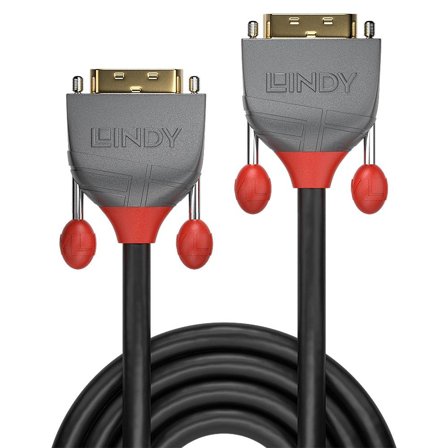 Lindy Anthra Line - DVI-kabel - DVI-D til DVI-D - 5 m
