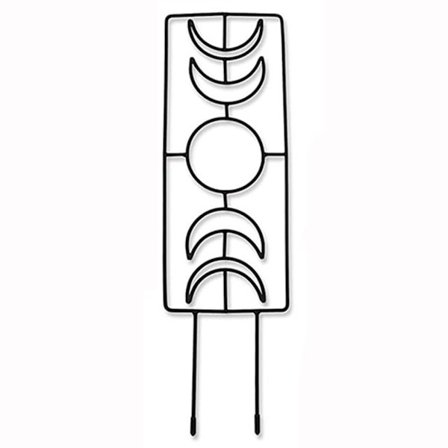 Metal Plant Trellis Månfas Rack Vine klättring stöd