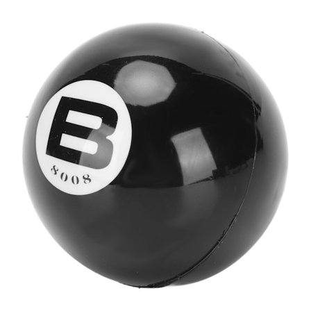 Ur Reparationskugle i Gummi, Oppustelig, 7 cm i Diameter, Nem at Bruge, Sort