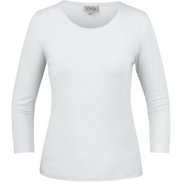 Topp 3/4-ärm W010*