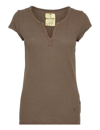 Troy Tee Ss Brown MOS MOSH