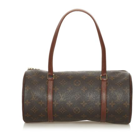 Louis Vuitton Vintage Monogram Papillon 30 Canvas Monogram Canvas France brun, Dam Vintage Väskor, Dam, Storlek: ONE SIZE
