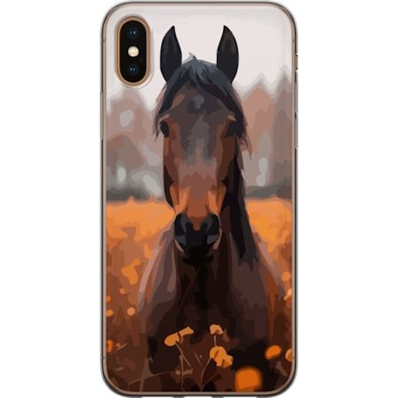 Kompatibel Mobilcover til Apple Apple iPhone X Efterårets Hest