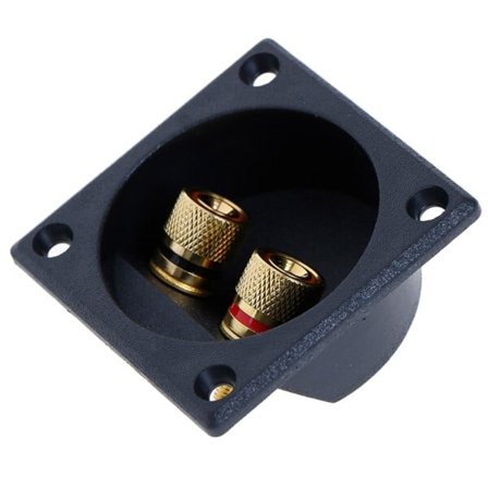 1kpl DIY koti auto stereo ruuvi kuppi liittimet subwoofer liittimet