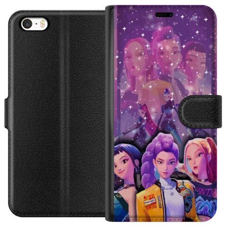 Kompatibelt Lommeboketui til Apple Apple iPhone 5 Kpop Demon Jegerne Zoey Mira Aya Frontline Stjerner Forente Magi